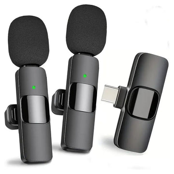 Microfone Lapela Wireless para Smartphones USB-C - OnLike